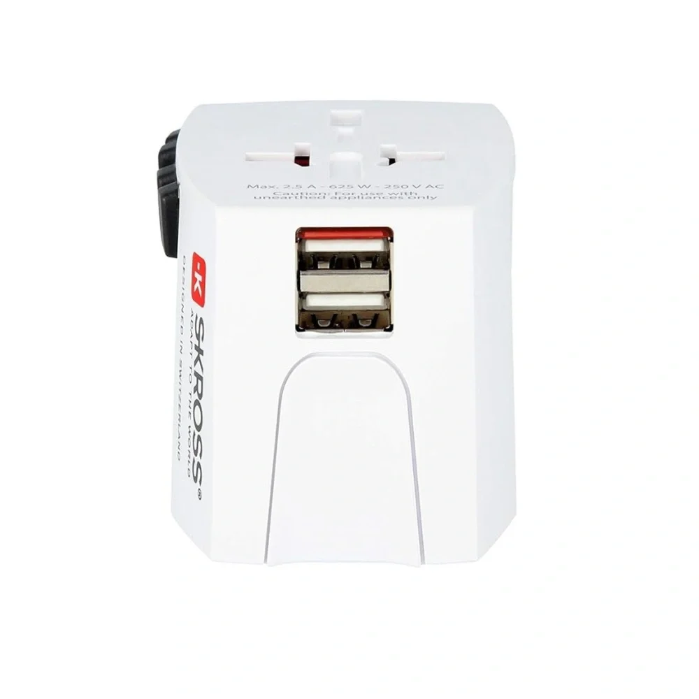 New SKROSS World Travel adaptor MUV USB AC65PD